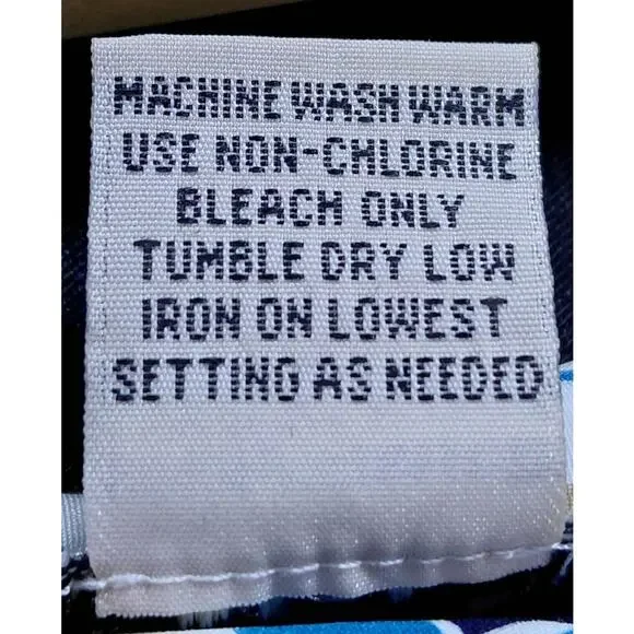 Notations Woman Blue Geometric Print Sleeve Blouse Size 1X-See Measurements - Picture 3 of 9